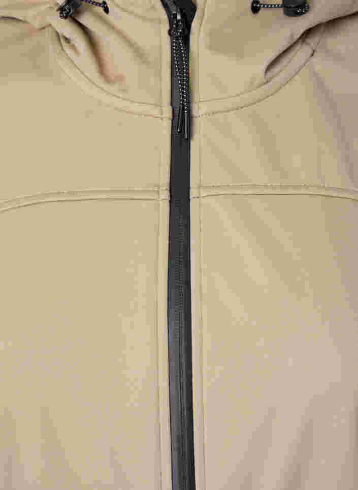 Softshell-takki kontrastiväreillä, Black Comb, Packshot image number 2