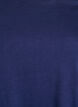 Puuvillainen perus-T-paita, jossa on pyöreä kaula-aukko, Sininen, Packshot image number 2