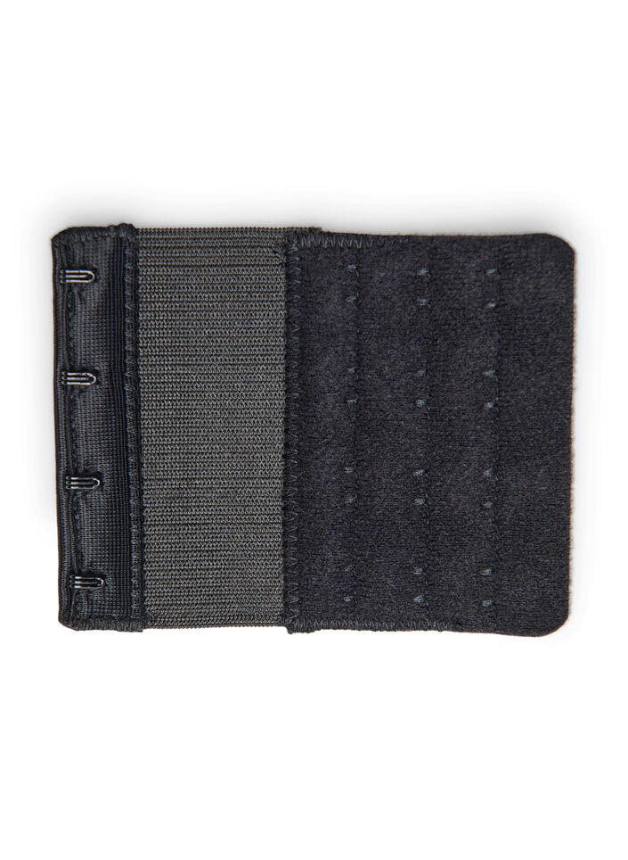 Rintaliivien jatke, jossa on 6 koukkua, Musta, Packshot image number 0