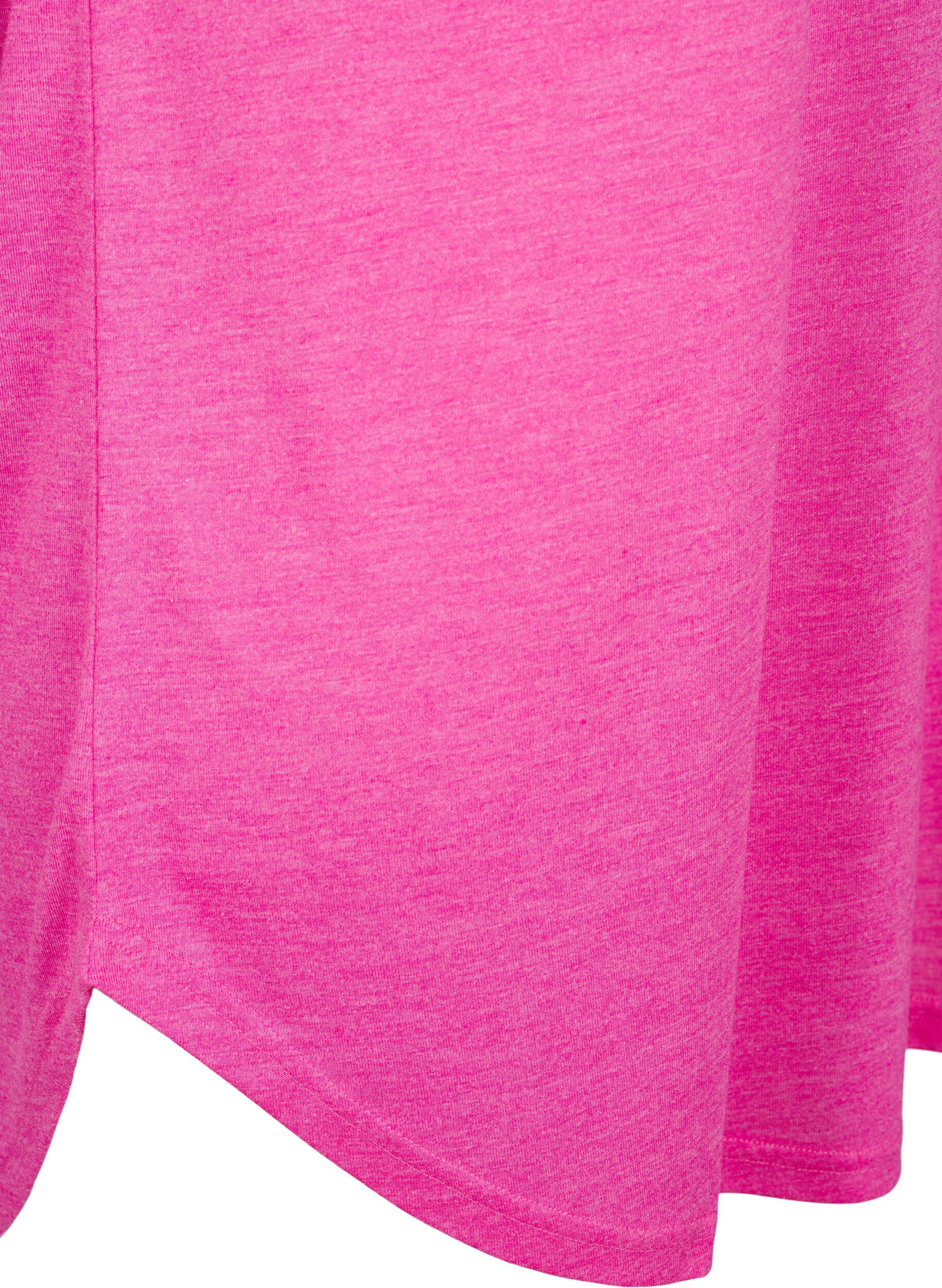 Zizzi Lyhythihainen y&ouml;paita tekstipainatuksella, 9990, Packshot image number 3