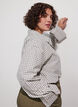 Ruudullinen paita rintataskulla, Valkoinen, Model image number 3