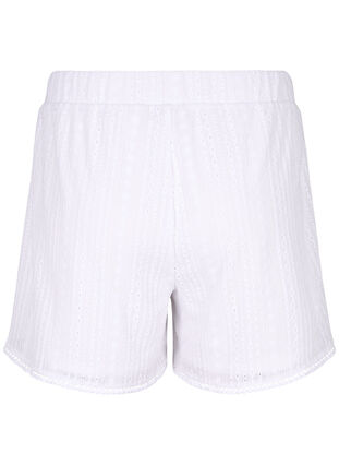 Kuviolliset shortsit, Bright White, Packshot image number 1