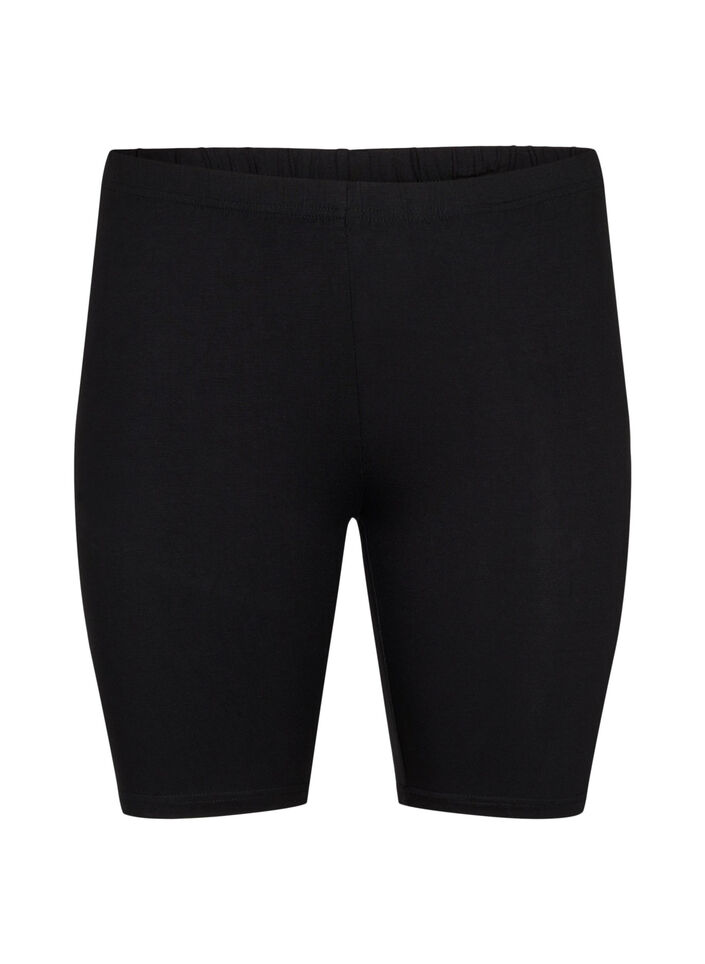 2 kpl py&ouml;r&auml;ilyshortseja viskoosista, Beige, Packshot image number 3