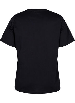 Ekologisesta puuvillasta valmistettu t-paita niiteillä, Black Star , Packshot image number 1