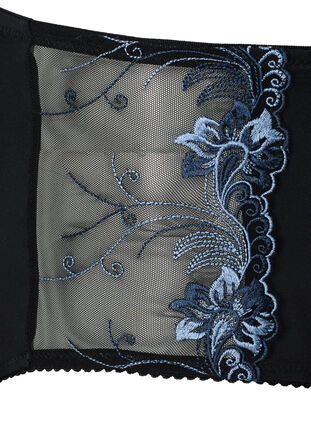Alushousut meshillä ja värikkäällä kuvioinnilla, Black Blue Comb, Packshot image number 3