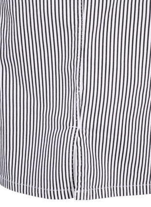 Raidallinen kynähame, jossa on taskut, Black & White Stripe, Packshot image number 4