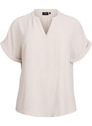 Rento pusero lyhyill&auml; hihoilla, Beige
