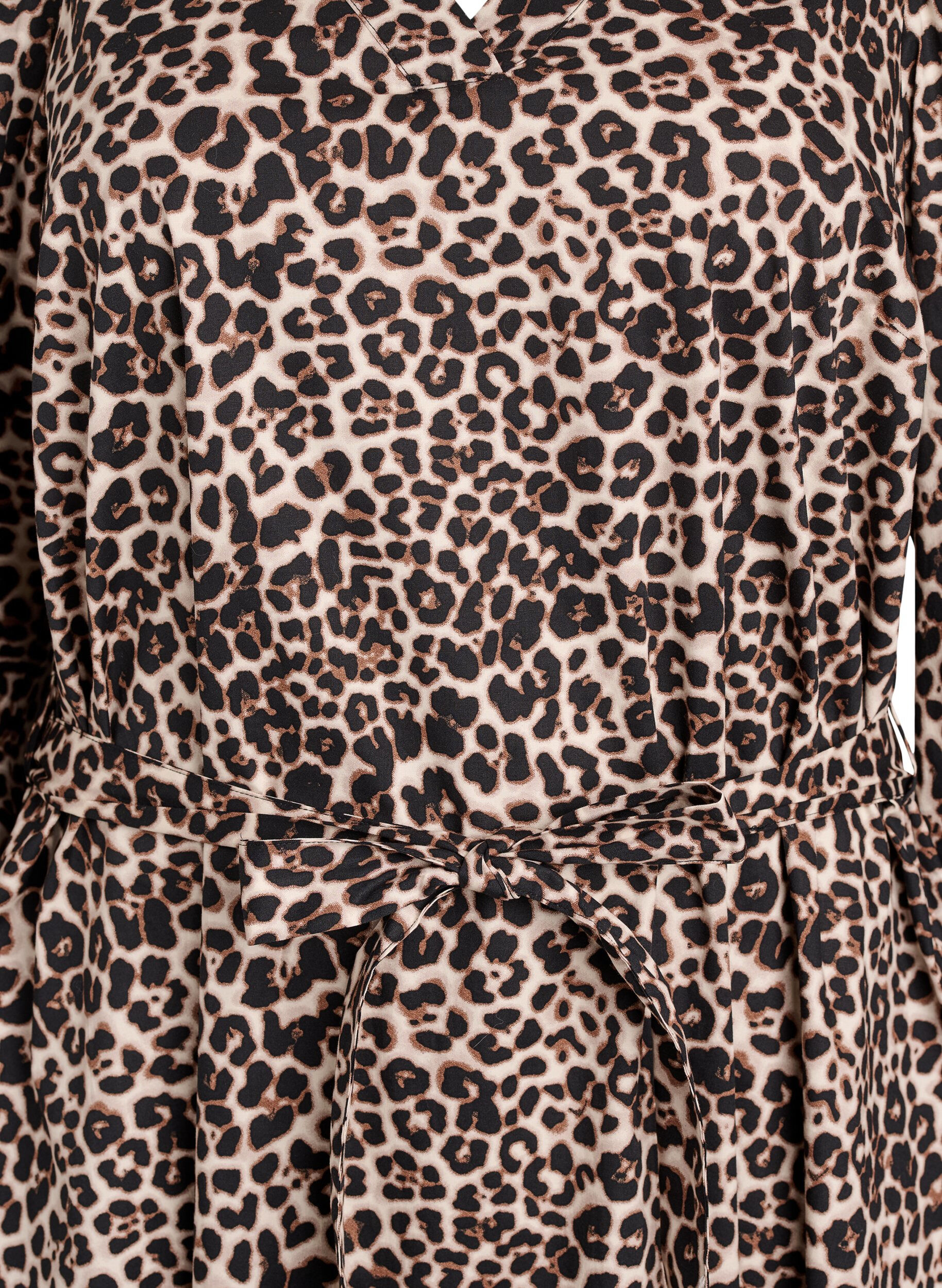 Zizzi Mekko luomupuuvillasta solmittavalla vy&ouml;ll&auml;, Ruskea, Packshot image number 2