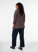 Jerseypusero 3/4-hihoilla, Ruskea, Model image number 2