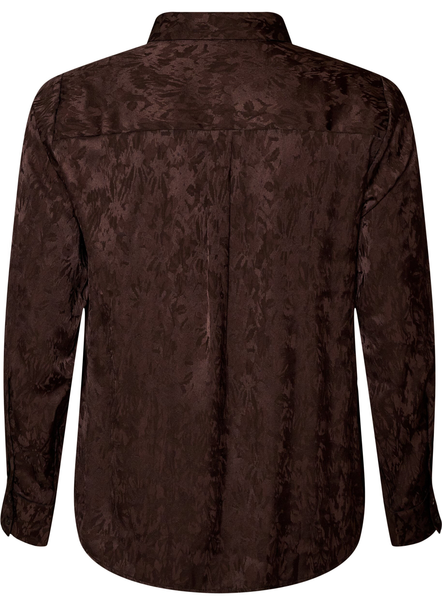 ZizziPaita samans&auml;vyisell&auml; paisley-kuviolla, Ruskea, Packshot image number 1