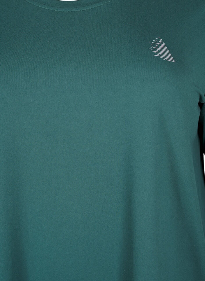 Treeniyl&auml;osa 3/4-hihoilla, Vihre&auml;, Packshot image number 2