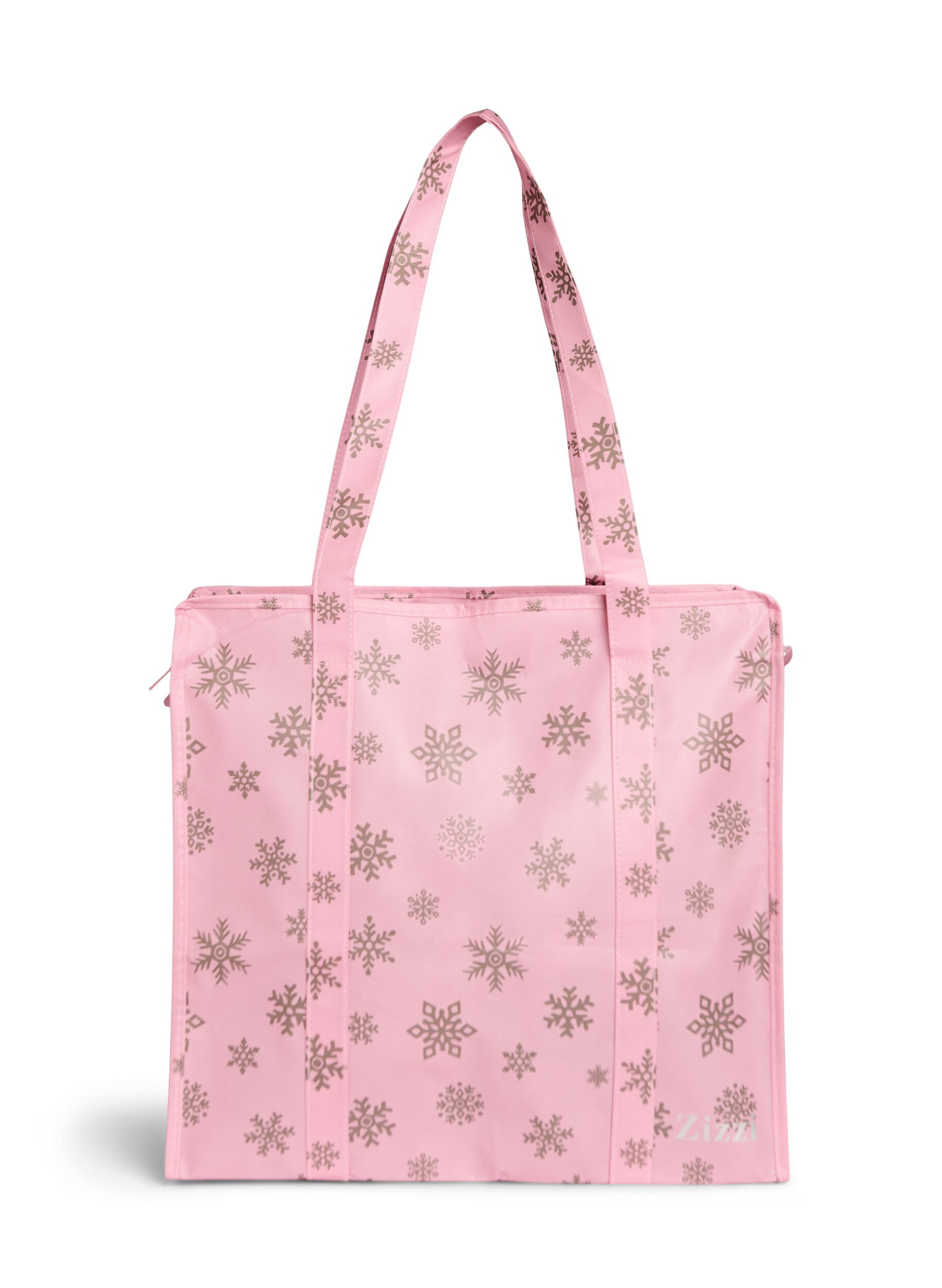 Zizzi Ostoskassi vetoketjulla, Punainen, Packshot image number 0