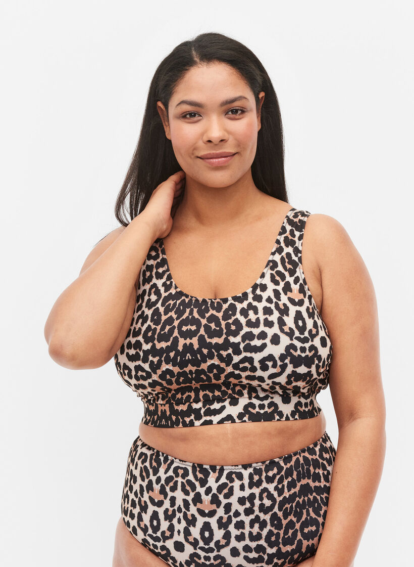 Bikiniyläosa pyöreällä pääntiellä, Leo, Model image number 0