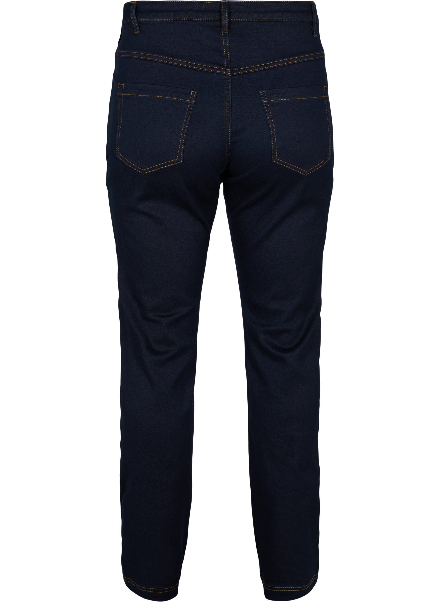 ZizziSlim fit Emily-farkut normaalilla vy&ouml;t&auml;r&ouml;ll&auml;, Sininen, Packshot image number 1