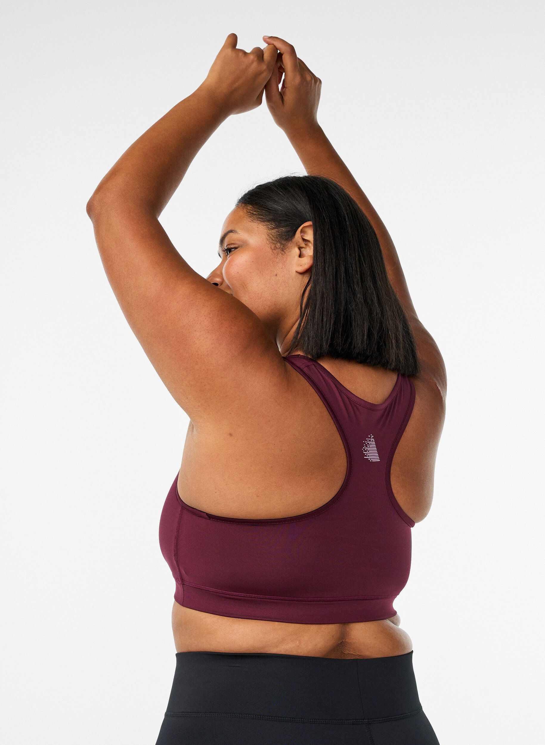 Zizzi Urheiluliivit racerback-selk&auml;osalla, Punainen, Model image number 2