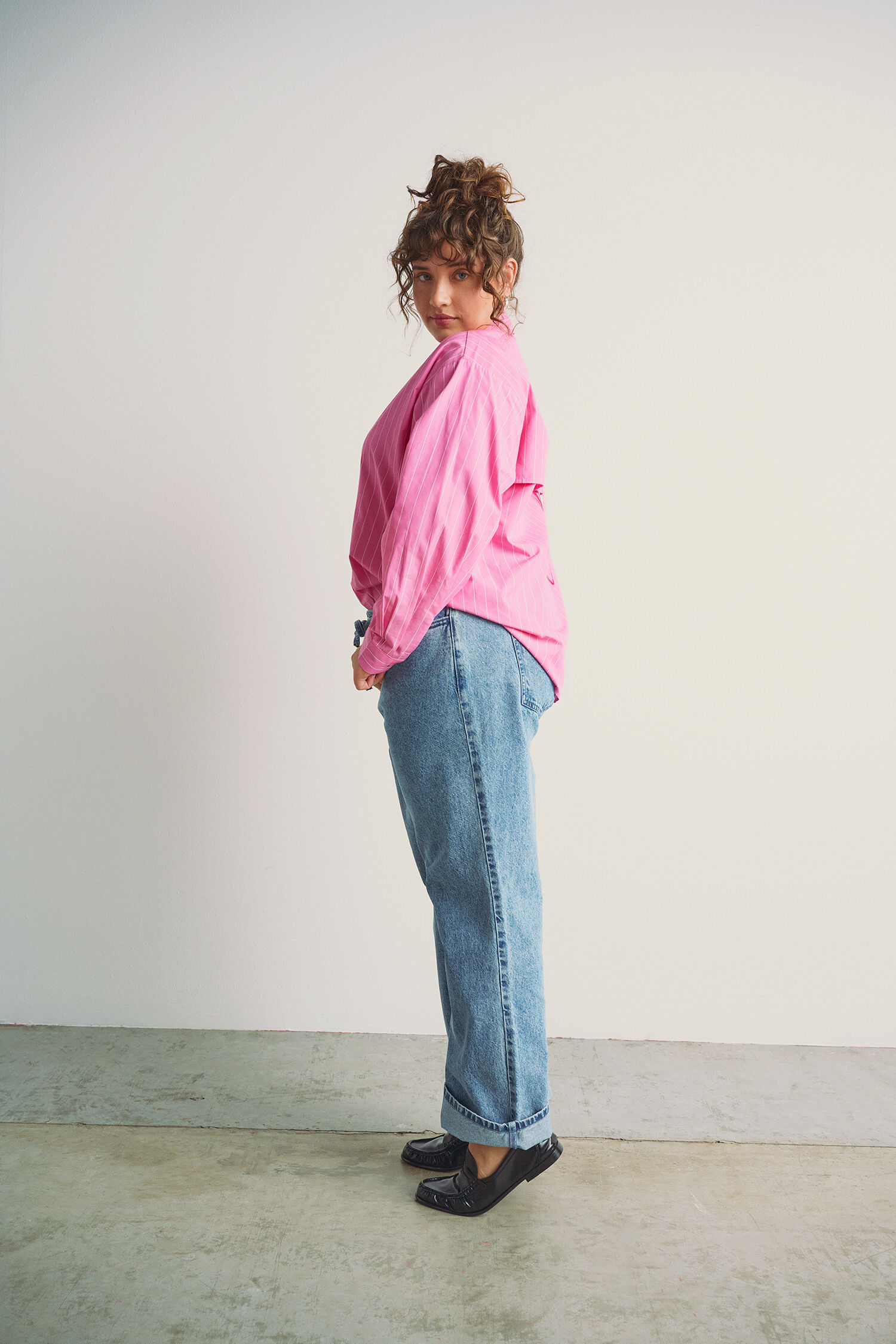 Zizzi Paita, jossa takana solmittari, , Model