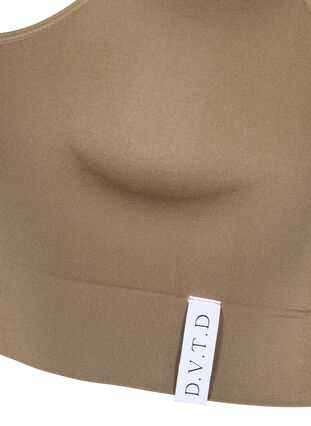 Saumattomat rintaliivit pyöreällä pääntiellä, Driftwood, Packshot image number 2