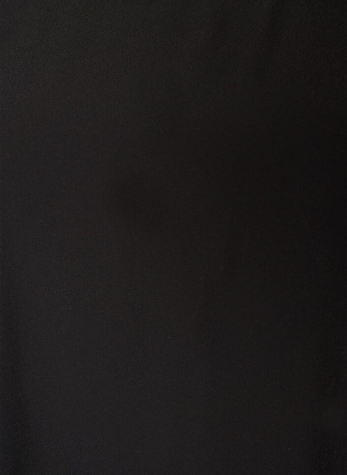 Sifonkipusero pallomaisella efektill&auml;, Musta, Packshot image number 2