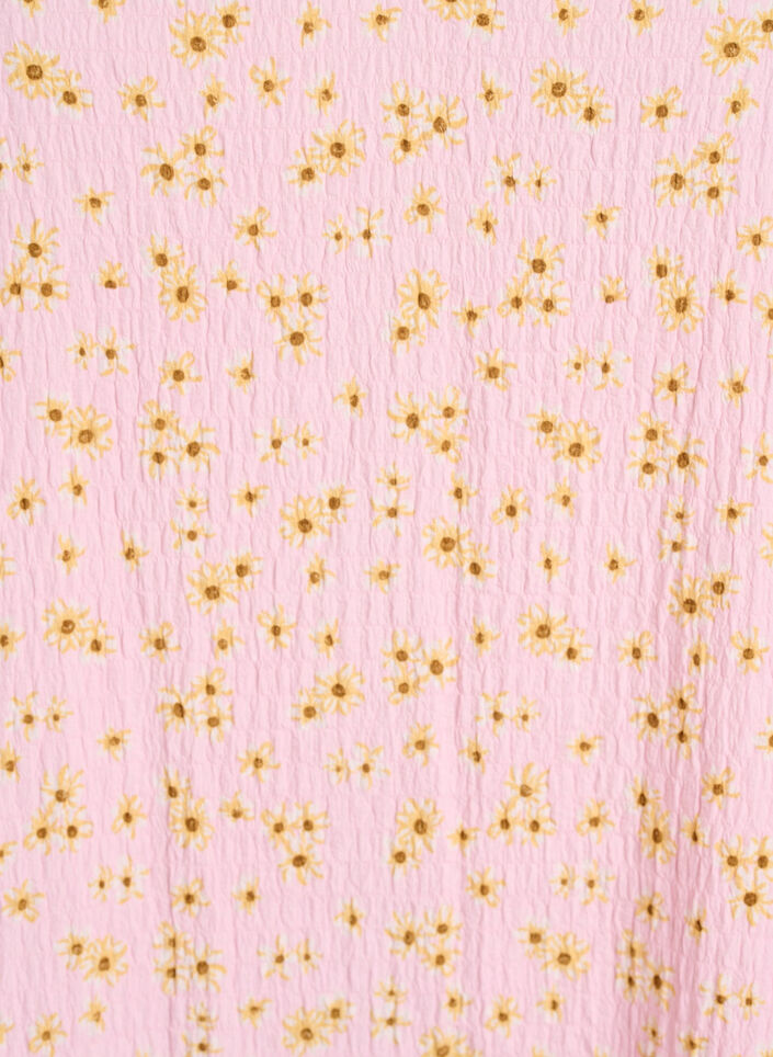 Lyhythihainen mekko V-p&auml;&auml;ntiell&auml;, Vaaleanpunainen, Packshot image number 2