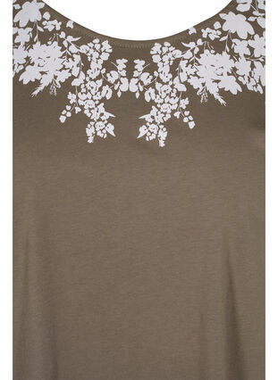 Puuvillainen t-paita printtiyksityiskohdilla , Falcon mel Feather, Packshot image number 2