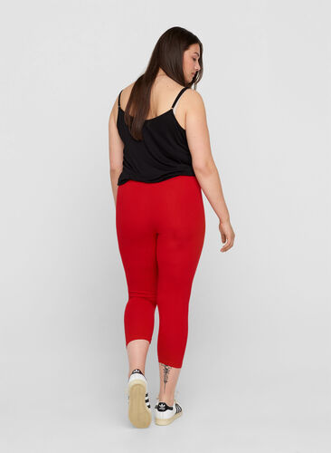 3/4 leggingsit, Tango Red, Model image number 1