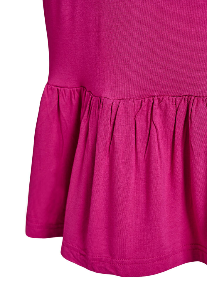 Rantamekko viskoosista punotuilla olkaimilla, Vaaleanpunainen, Packshot image number 3