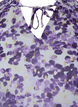 Tunika kukkakuosilla ja lurexilla, Beige/Purple Flower, Packshot image number 2