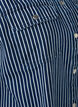 Raidallinen farkkupaita, jossa on rintataskut., Blue Denim Stripe, Packshot image number 2