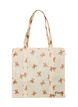 Ostoskassi vetoketjulla, Beige, Packshot image number 0