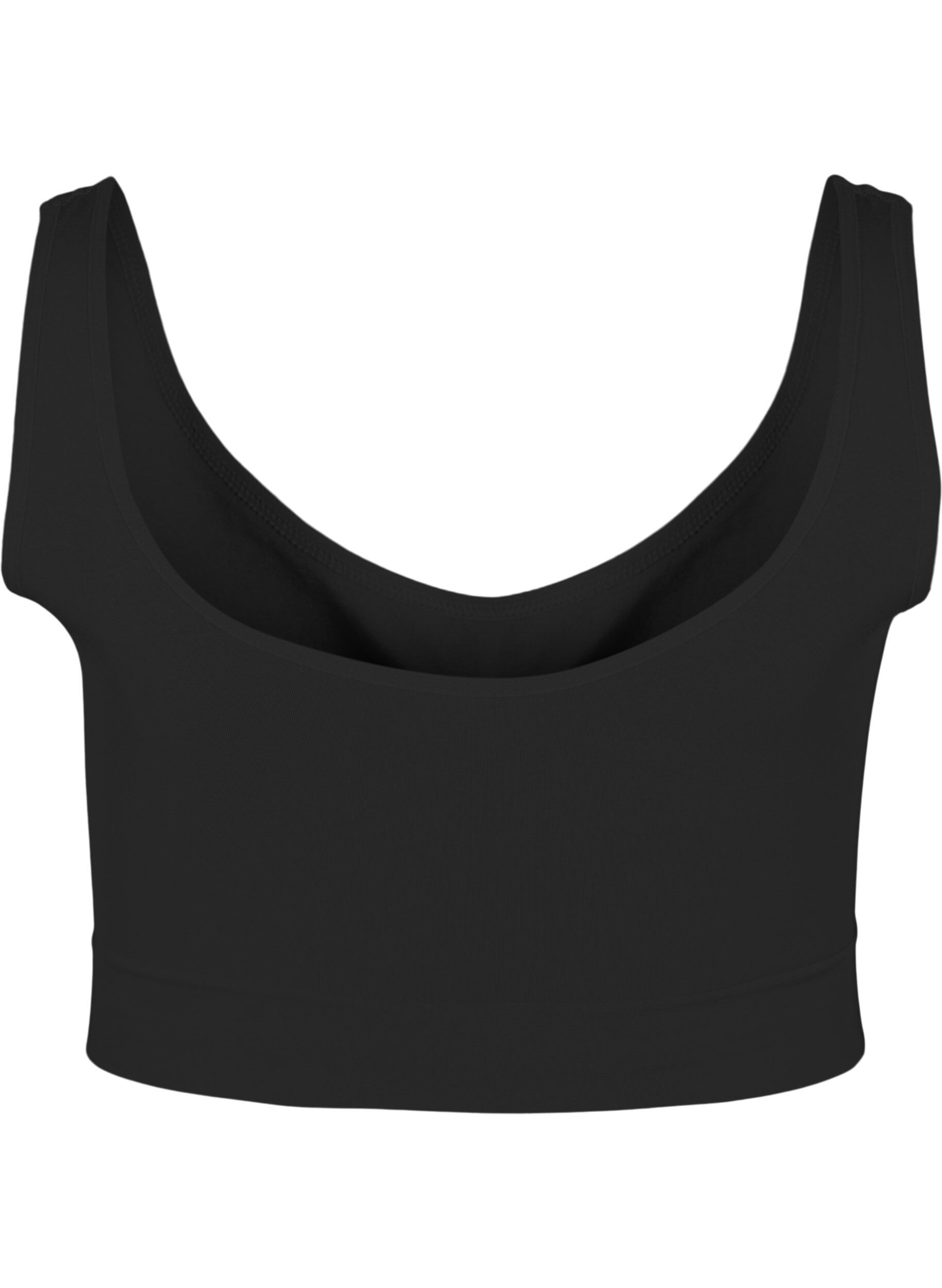 ZizziPehme&auml;t rintaliivit ilman toppausta, Musta, Packshot image number 1
