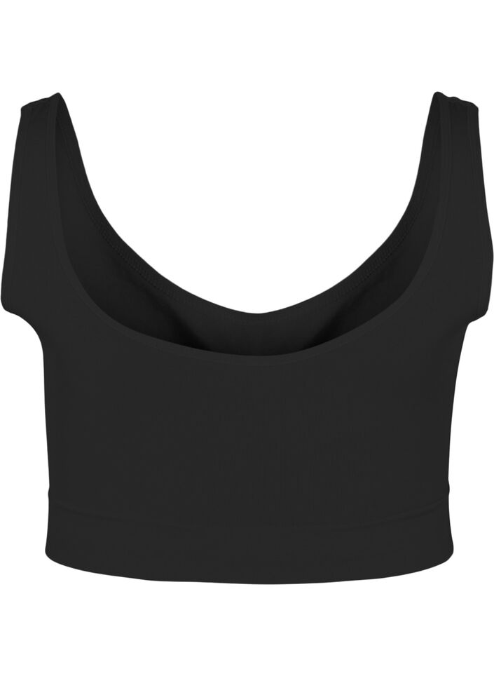 Pehme&auml;t rintaliivit ilman toppausta, Musta, Packshot image number 1