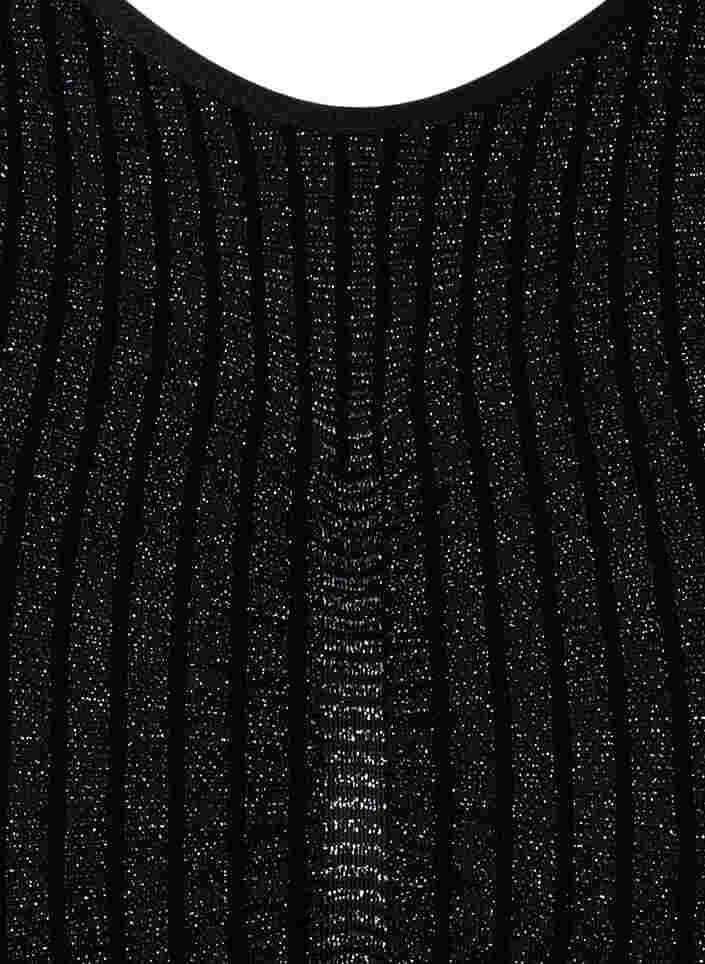 Saumattomat rintaliivit kimalteella, Black w. Lurex, Packshot image number 2