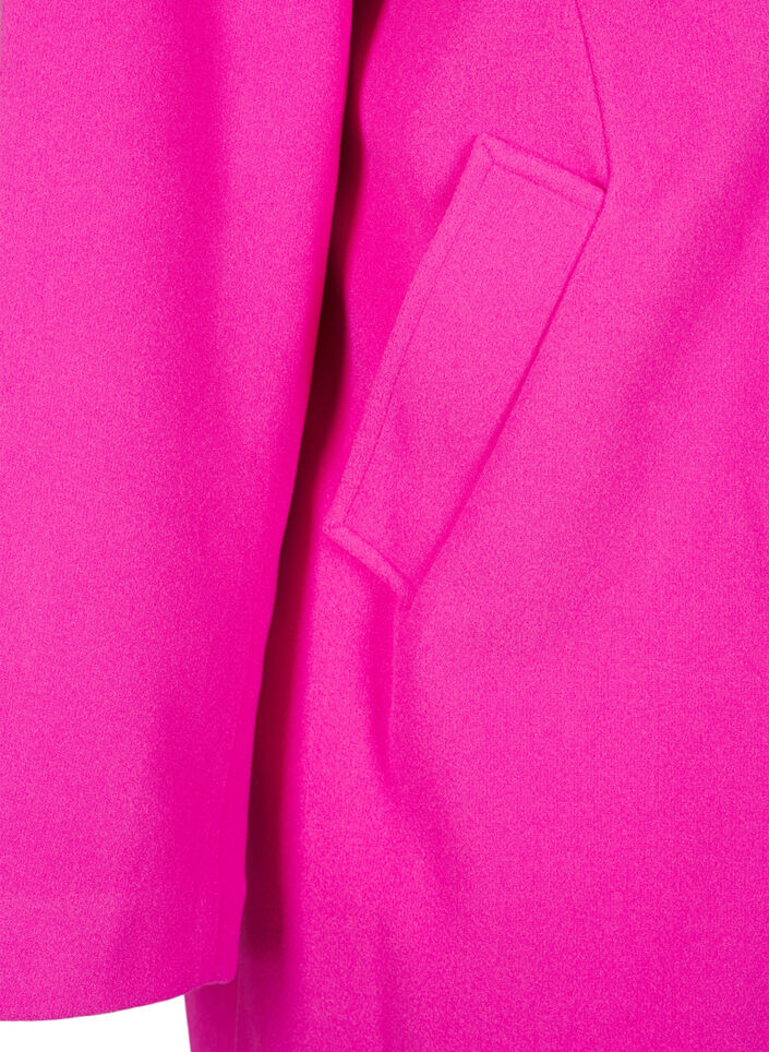 Takki kaksirivisellä nappikiinnityksellä, Raspberry Rose, Packshot image number 3