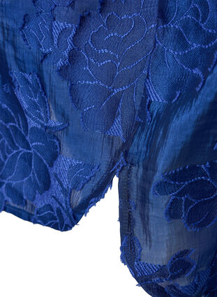 Pitkä jacquard-paita, Mazarine Blue, Packshot image number 3