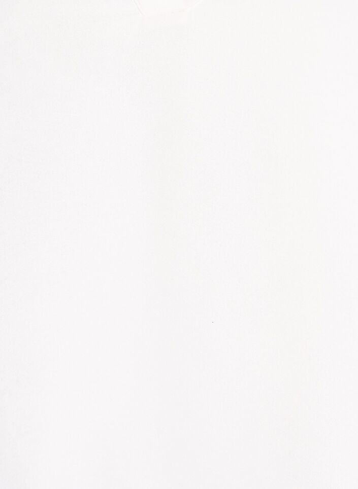 Pusero smock-kalvosimilla ja v-p&auml;&auml;ntiell&auml;, Vanilja, Packshot image number 2