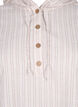 Hupullinen tunika puuvillasta ja pellavasta, Wh. Sandshell Stripe, Packshot image number 2