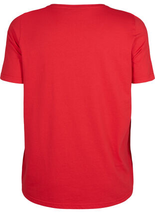 FLASH – kuviollinen t-paita, High Risk Red Heart, Packshot image number 1