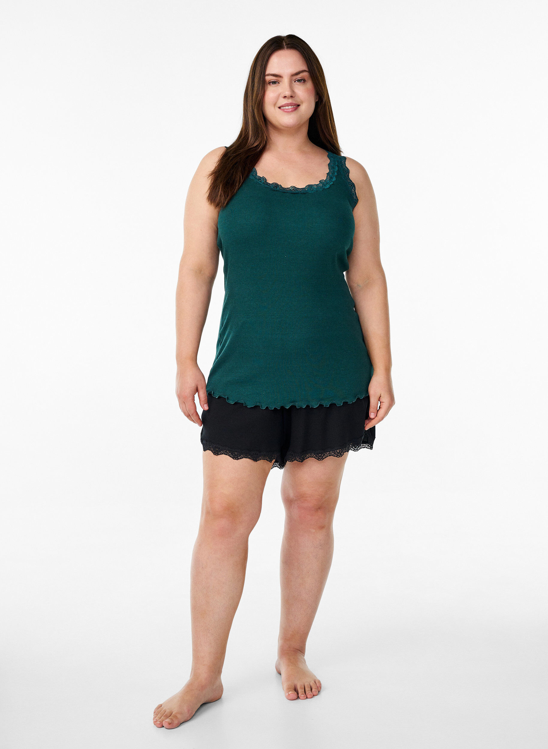 ZizziToppi pitsireunalla, Vihre&auml;, Model image number 1