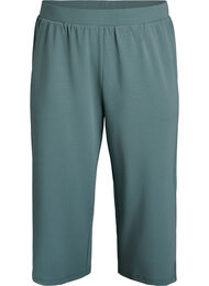 FLASH - Korkeavy&ouml;t&auml;r&ouml;iset polvihousut rennolla istuvuudella, Vihre&auml;