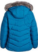 Lyhyt toppatakki hupulla, Sininen, Packshot image number 1