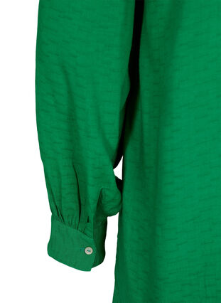 Pitkähihainen viskoosipusero paitakauluksella, Jolly Green, Packshot image number 3