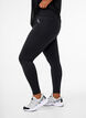 Treenilegginsit fleecevuorella, Musta, Model image number 0