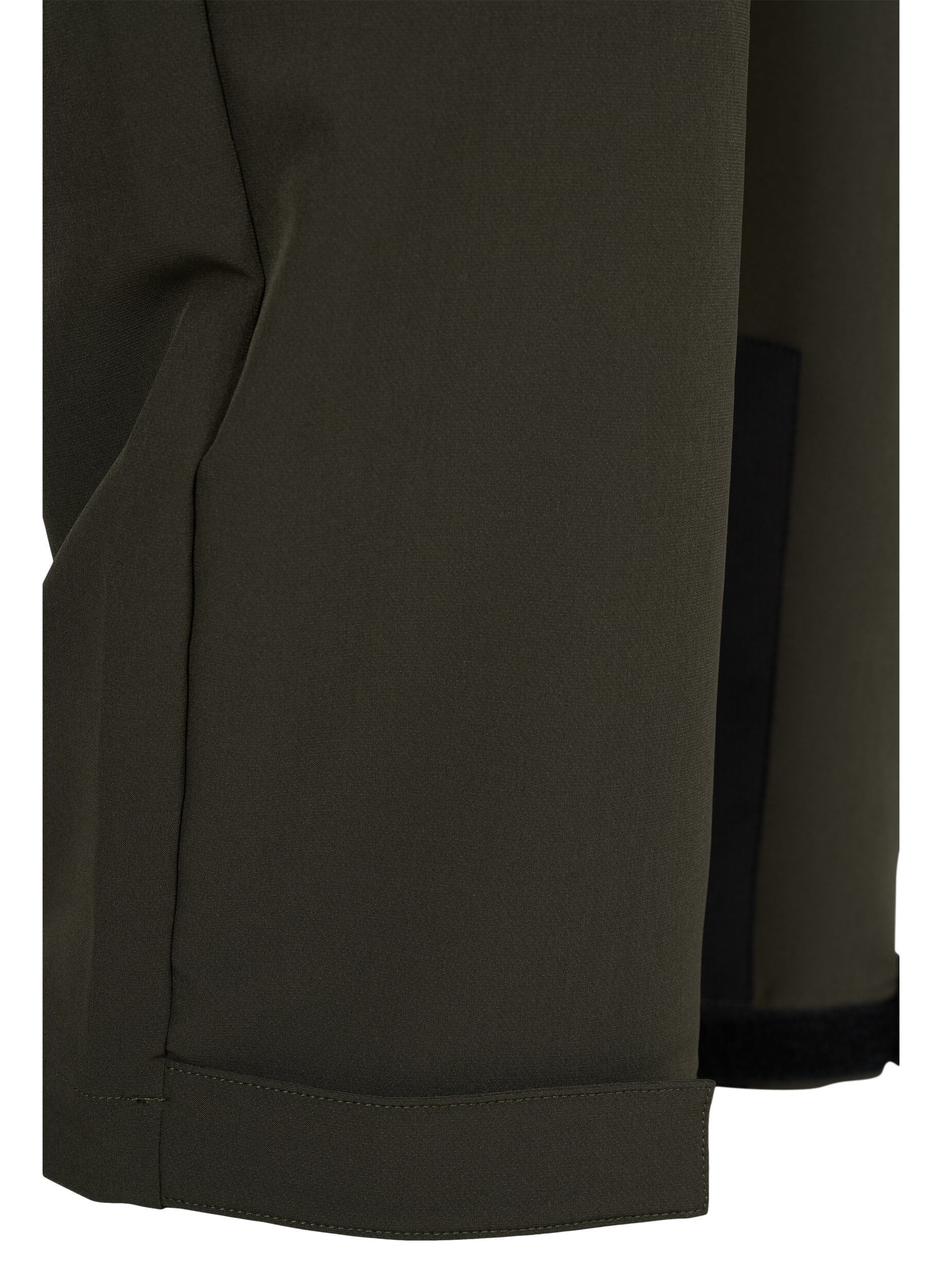 Zizzi Vett&auml;hylkiv&auml;t vaellushousut taskuilla, Forest Night, Packshot image number 3