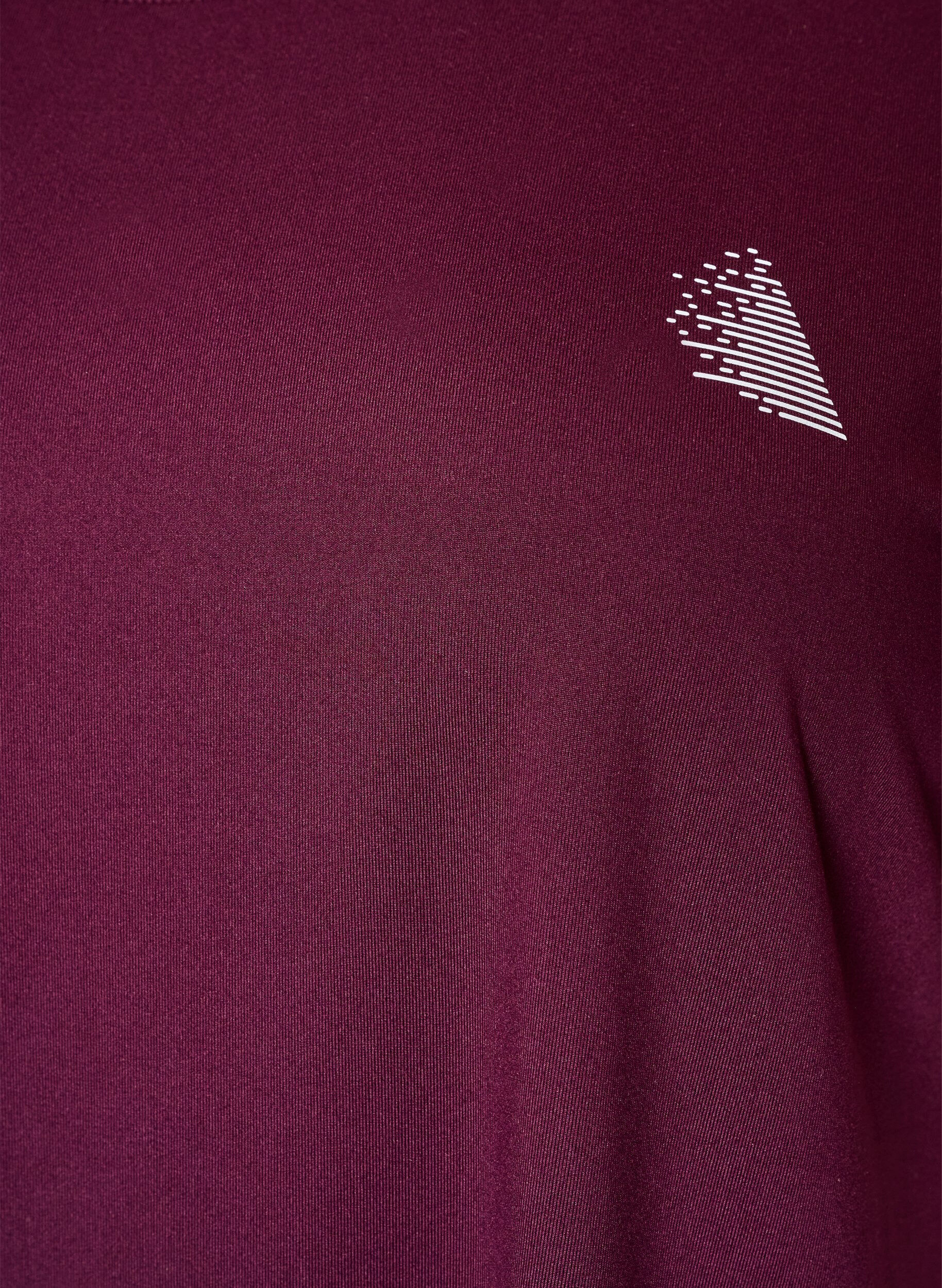 ZizziPitk&auml; treenipaita, Violetti, Packshot image number 2