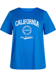 FLASH – kuviollinen t-paita, Strong Blue