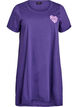 Lyhythihainen y&ouml;paita luomupuuvillaa, Violetti, Packshot image number 0