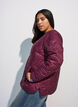 Tikkitakki painonapeilla ja py&ouml;re&auml;ll&auml; p&auml;&auml;ntiell&auml;, Tumma Bordeaux, Model image number 3