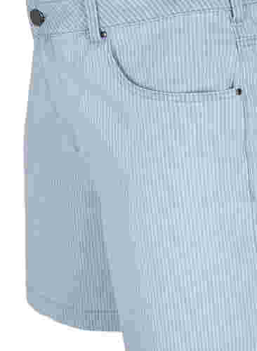 Farkkushortsit raitakuviolla, Light Blue Stripe, Packshot image number 2