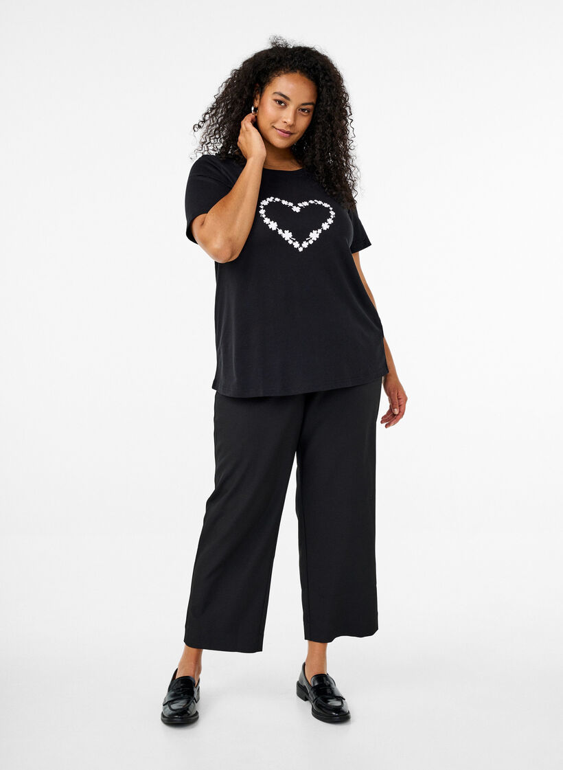 FLASH - T-paita printillä, Musta, Model image number 1