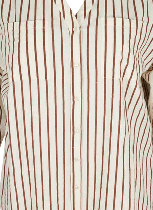 Pitkä raidallinen paita V-pääntiellä, Stripe, Packshot image number 2